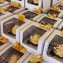 Box cupcake tower