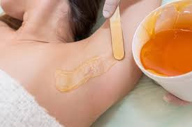 Waxing under arms